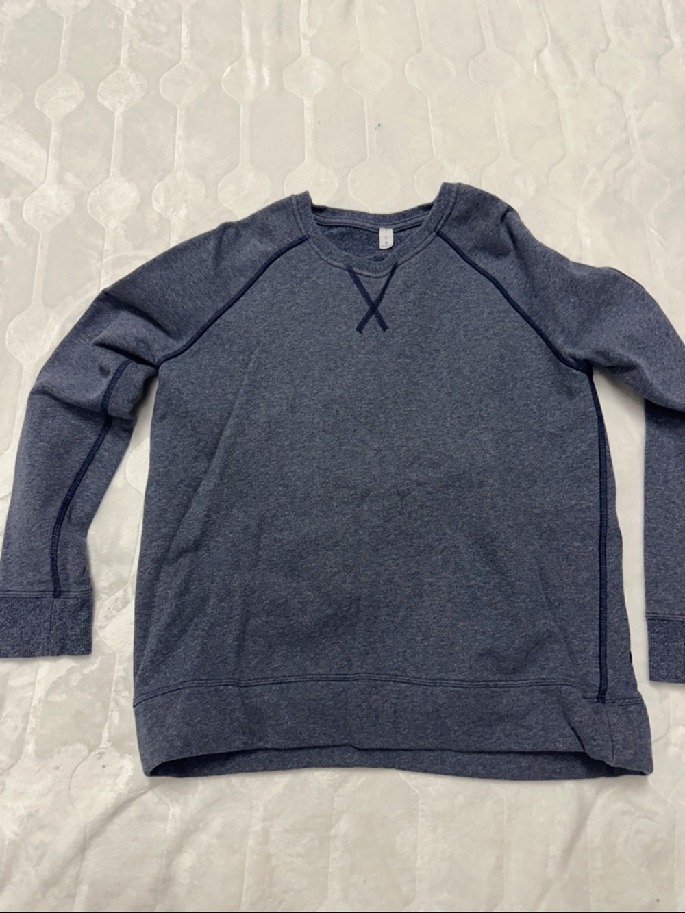 Lululemon Navy Crewneck Sweatshirt